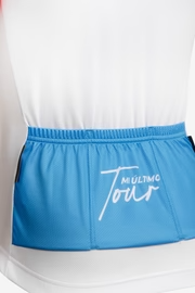 GO RIGO GO!  CYCLING JERSEY KM50 BLEU